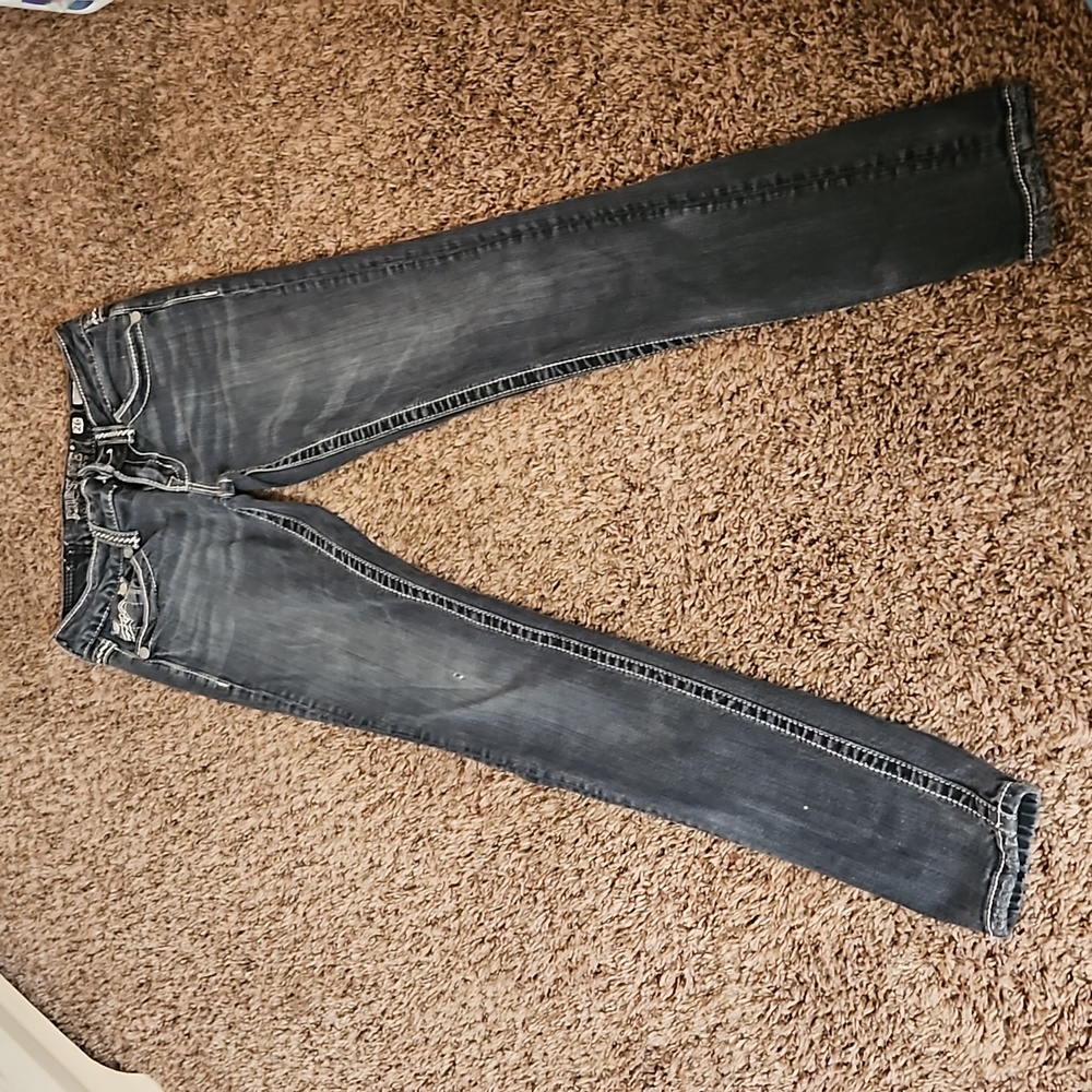 Black miss me jeans 26